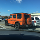 Illustration for article titled Rare Bird: Orange Mercedes G-Wagen